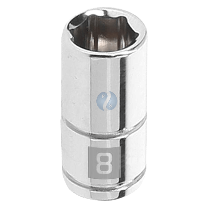 Douille Torx Extérieure E8 Mm, 1/4", Longueur 24,8 Mm - Marque Vigor